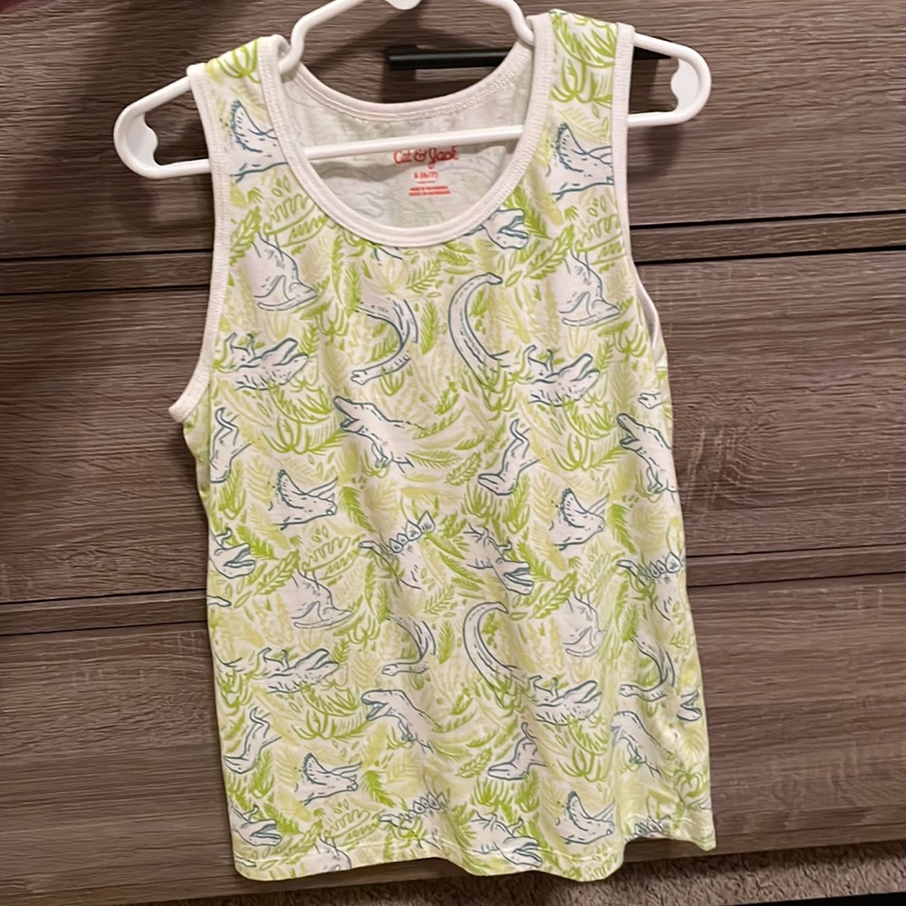 Cat and Jack dinosaur tank top